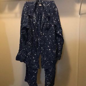 Flannel pajama set